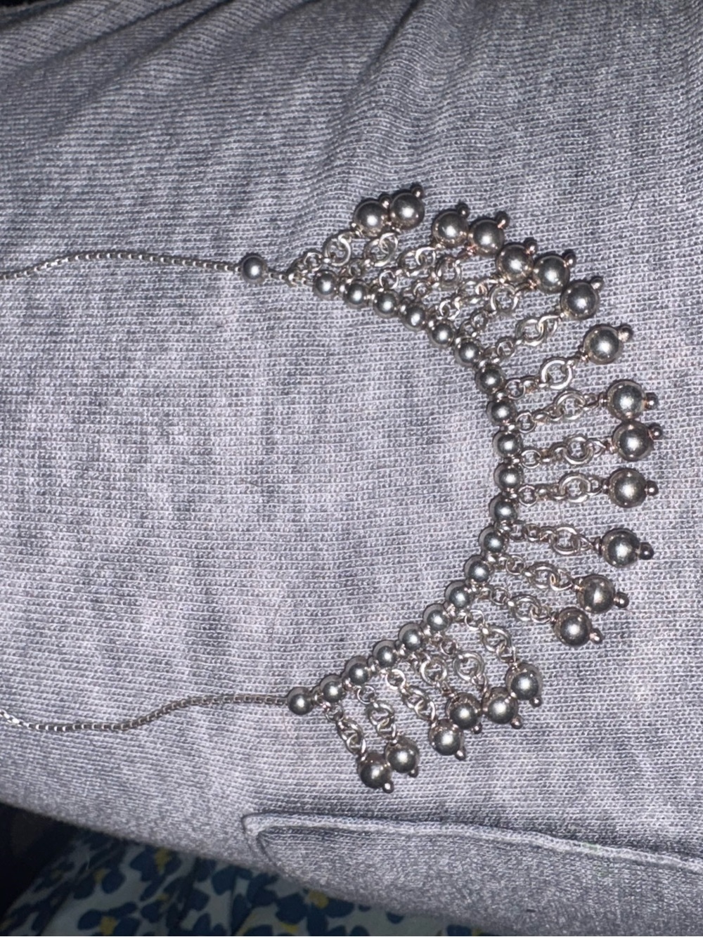 Sterling silver 925 made in Italy VTG intricate dangle balls Necklace - Picture 11 of 11